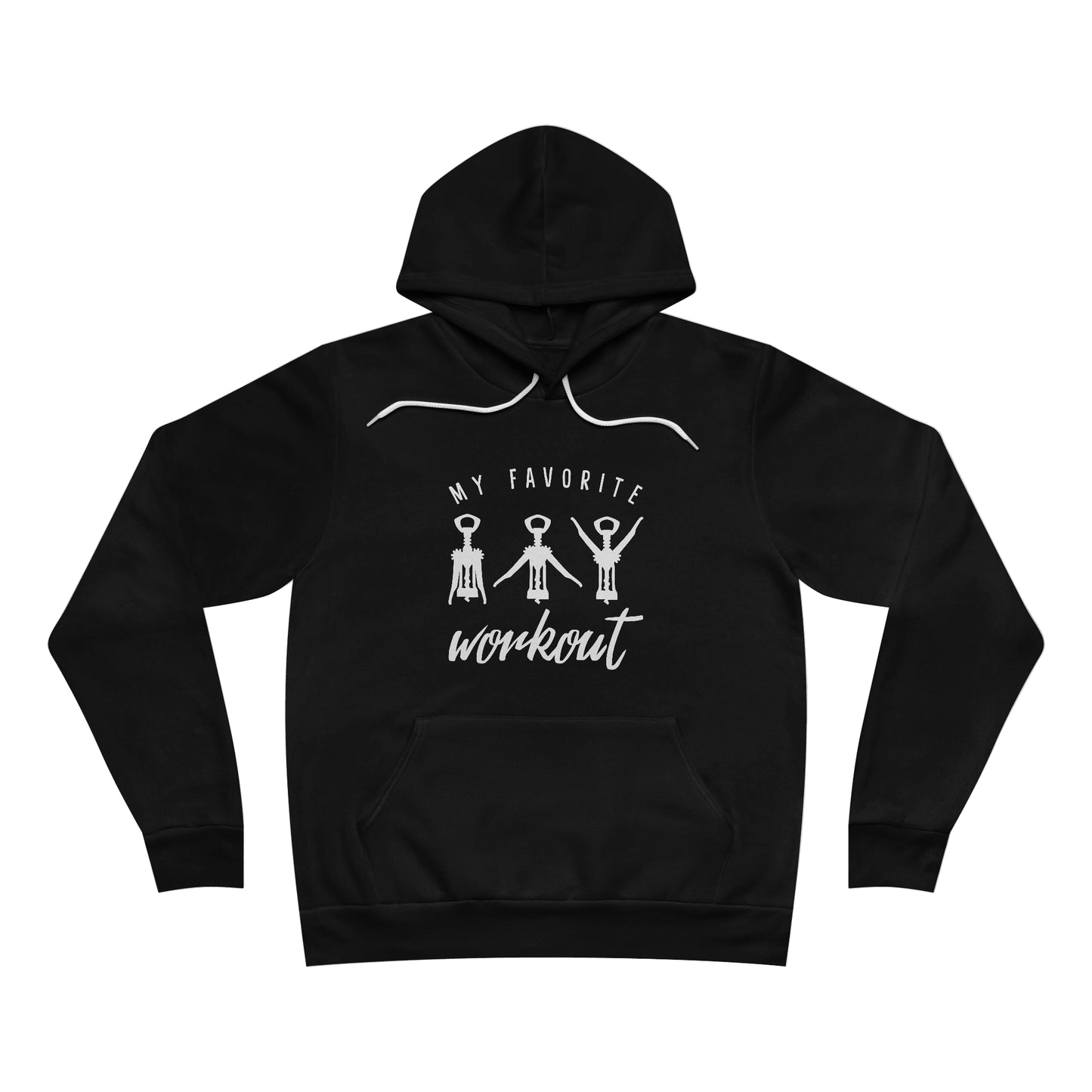 My Favorite Workout Unisex Sponge Fleece Pullover Hoodie